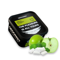 Тютюн Gedonist Apple granny 12 (Зелене яблуко з мятною жуйкою) 200 г