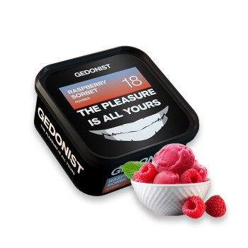 Тютюн Gedonist Raspberry sorbet 18 (Малиновий сорбет) 200 г - фото 11