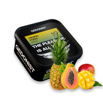 Тютюн Gedonist Tropic food 19 (Мікс тропічних фруктів) 200 г - фото 3
