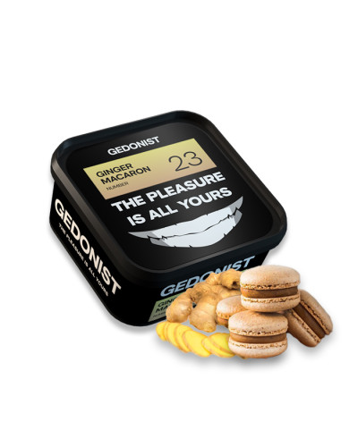 Тютюн Gedonist Ginger Macaron 23 (Печиво, Імбир) 200 г