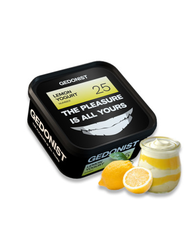 Тютюн Gedonist Lemon Yogurt 25 (Лимонний йогурт) 200 г