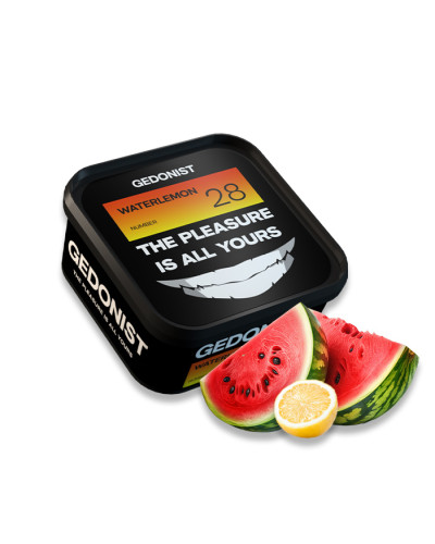 Тютюн Gedonist Waterlemon 28 (Кавун, Лимон) 200 г