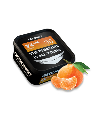 Тютюн Gedonist Mandarin Rush 30 (Мандарин) 200 г
