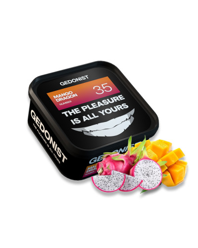 Тютюн Gedonist Mango Dragon 35 (Манго, Пітая) 200 г