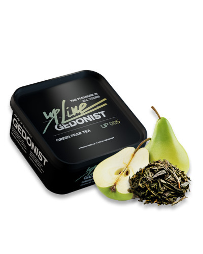Тютюн Gedonist UPLine Green Pear Tea № 005 (Груша з зеленим чаєм) 200 г