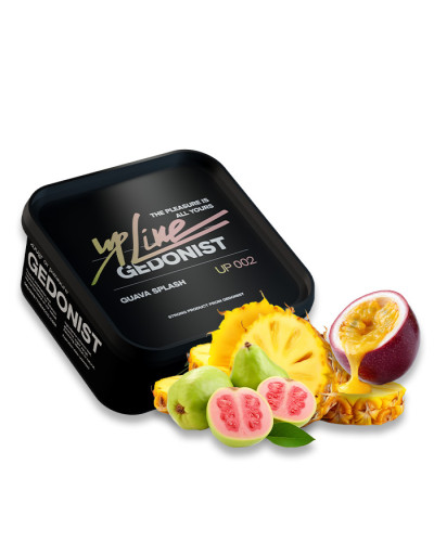 Тютюн Gedonist UPLine Guava Splash № 002 (Гуава, Ананас, Маракуя) 200 г