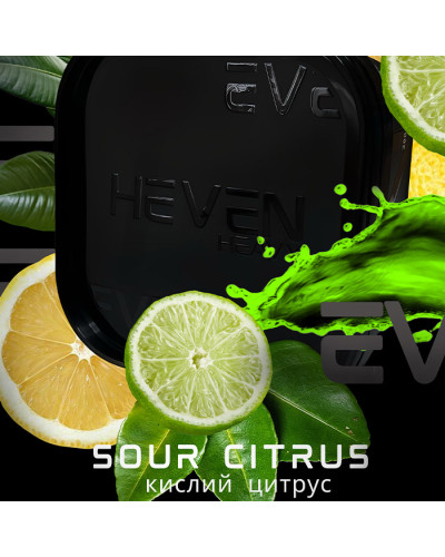 Тютюн Heven Sour Citrus (Лимон, Лайм) 200 г
