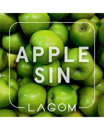 Тютюн Lagom Main Apple Sin (Зелене яблуко) 40 г