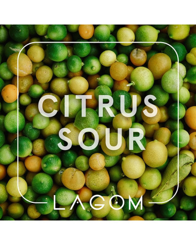 Тютюн Lagom Main Citrus Sour (Лимон, Лайм) 40 г