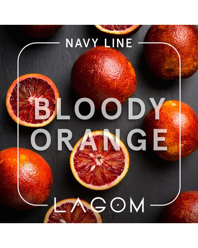 Тютюн Lagom Navy Bloody Orange (Сицилійський Апельсин) 40 г