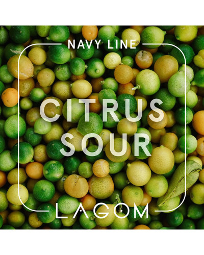 Тютюн Lagom Navy Citrus Sour (Лимон, Лайм) 250 г