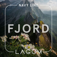 Тютюн Lagom Navy Fjord (Альпійські трави) 40 г