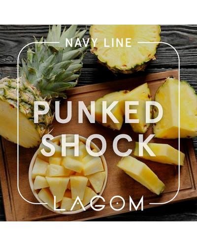 Тютюн Lagom Navy Punked Shock (Кислий ананас) 40 г