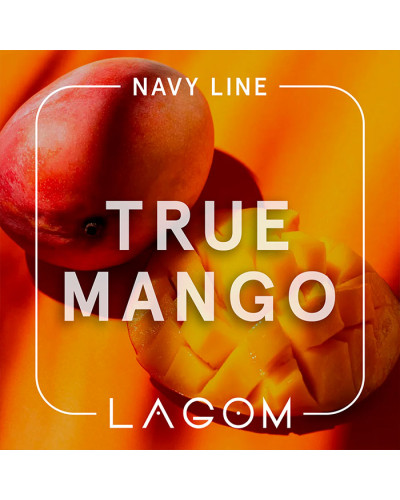 Тютюн Lagom Navy True Mango (Спілий манго) 250 г