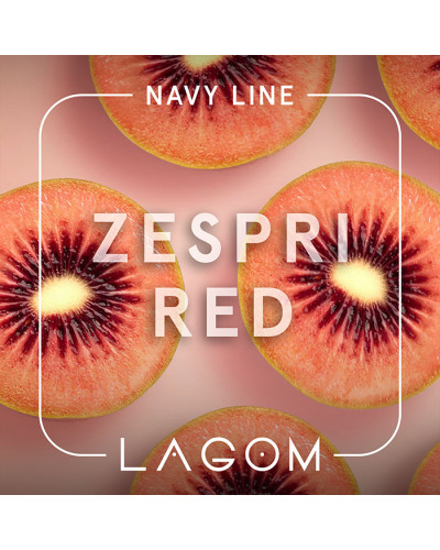 Тютюн Lagom Navy Zespri Red (Червоний Ківі) 250 г