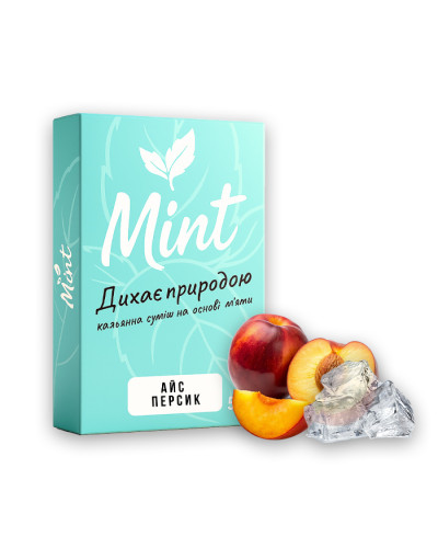 Суміш для кальяну Mint Айс Персик 50 г