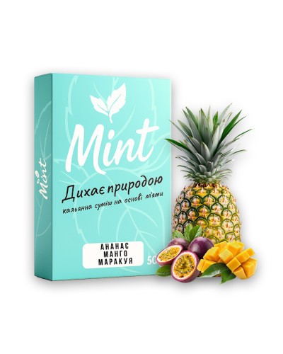 Суміш для кальяну Mint Ананас Маракуя 100 г