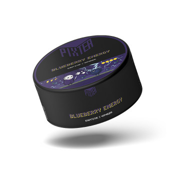 Кальянная смесь Pixtea Blueberry Energy (Энергетик, Черника) 250 г