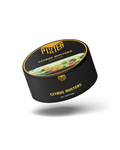 Кальянна суміш Pixtea Citrus Busters (Апельсин, Грейпфрут, Лайм) 100 г