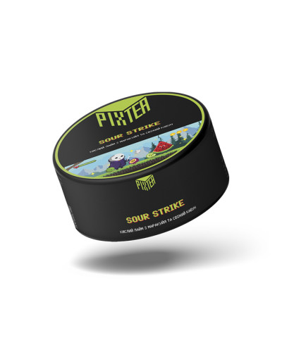 Кальянна суміш Pixtea Sour Strike (Кавун, Лайм, Маракуя) 250 г