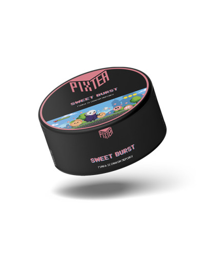 Кальянна суміш Pixtea Sweet Burst (Жуйка, Персик) 250 г