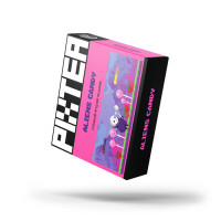 Кальянна суміш Pixtea Aliens Candy (Льодяник, Ягоди) 50 г
