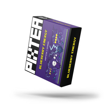 Кальянная смесь Pixtea Blueberry Energy (Энергетик, Черника) 50 г