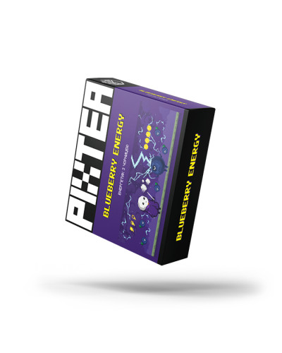 Кальянна суміш Pixtea Blueberry Energy (Енергетик, Чорниця) 50 г