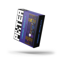 Кальянна суміш Pixtea Currant Brutality (Чорна смородина) 50 г