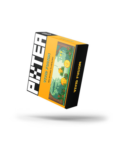 Кальянна суміш Pixtea Vivid Fusion (Апельсин, Брусниця) 50 г