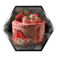 Тютюн Palladium Strong Strawberry dessert sweet (Полуничний десерт) 200 г