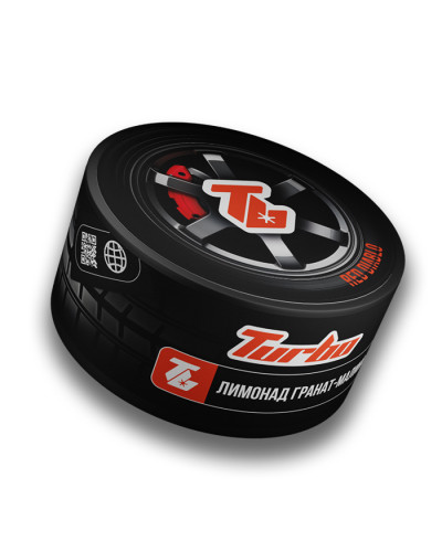 Тютюн Turbo Red Diablo (Лимонад, Гранат, Малина) 100 г
