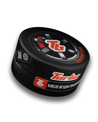 Тютюн Turbo Sour Berry Supra (Кислі ягідні льодяники) 100 г