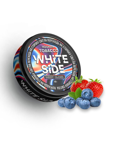 Тютюн White Side Shot Berry Cloud (Лохина, Полуниця) 40 г