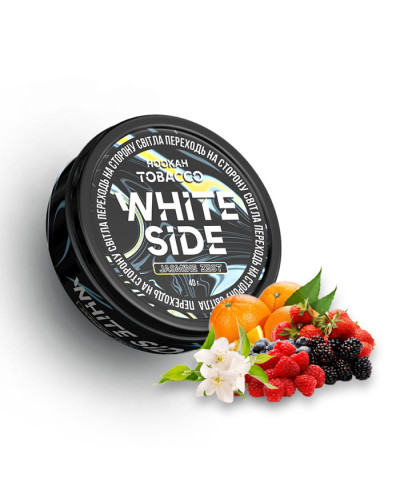 Тютюн White Side Shot Jasmine Zest (Апельсин, Жасмин, Ягоди) 40 г