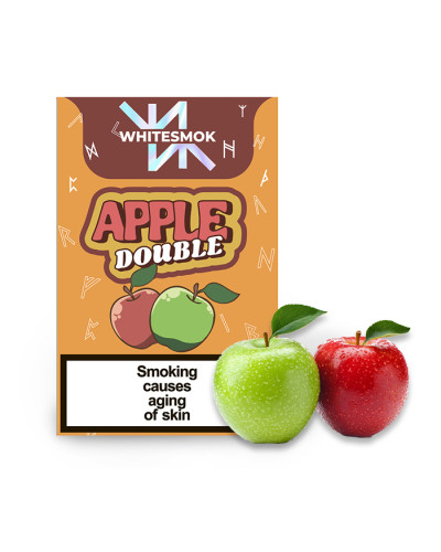 Тютюн WhiteSmok Double Apple (Подвійне яблуко) 50 г