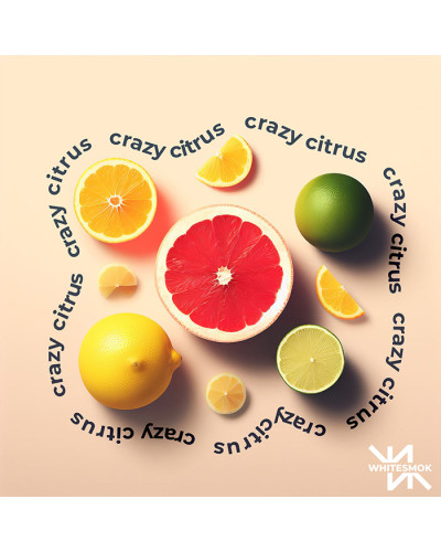 Тютюн WhiteSmok Crazy Citrus (Лимон, Лайм, Грейпфрут) 50 г