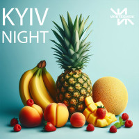 Тютюн WhiteSmok Kyiv Night (Ананас, Банан, Диня, Полуниця, Малина, Персик, М\'ята) 50 г