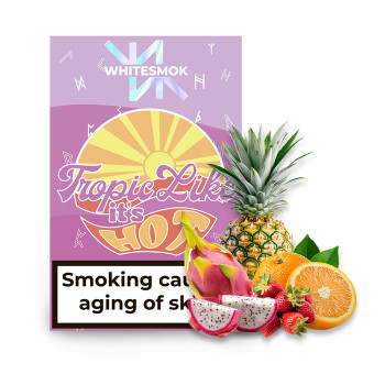 Тютюн WhiteSmok Tropic Like (Ананас, Апельсин, Полуниця, Пітая) 50 г - фото 23