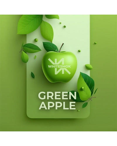 Тютюн WhiteSmok Green Apple (Зелене яблуко) 50 г