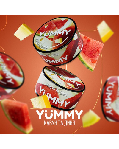 Тютюн Yummy Кавун та диня 100 г