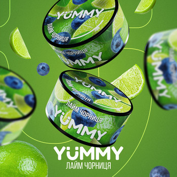 Тютюн Yummy Лайм, Чорниця 100 г - фото 25