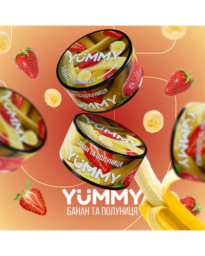 Тютюн Yummy Банан та полуниця 100 г