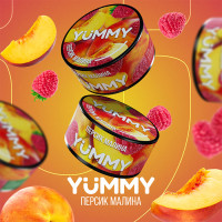 Тютюн Yummy Малина та Персик 100 г