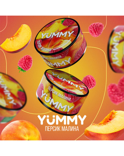 Тютюн Yummy Малина та Персик 100 г