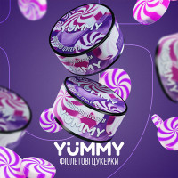 Тютюн Yummy Фіолетові Цукерки 100 г