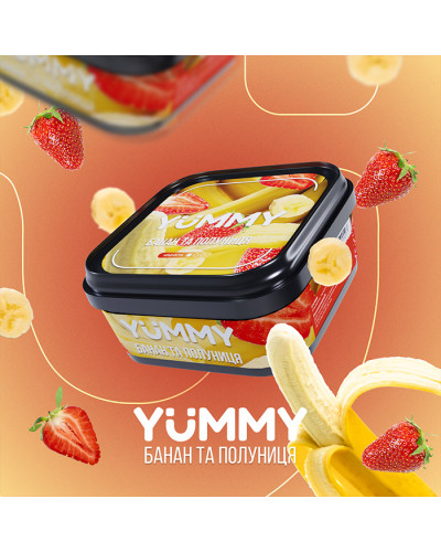 Тютюн Yummy Банан та полуниця 250 г