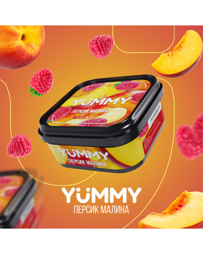 Тютюн Yummy Малина та Персик 250 г