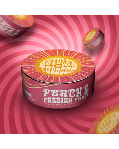 Тютюн Absolem Peach passion fruit (Персик, Маракуя) 100 г