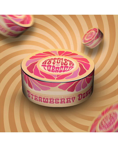Тютюн Absolem Strawberry donut (Полуничний пончик) 100 г